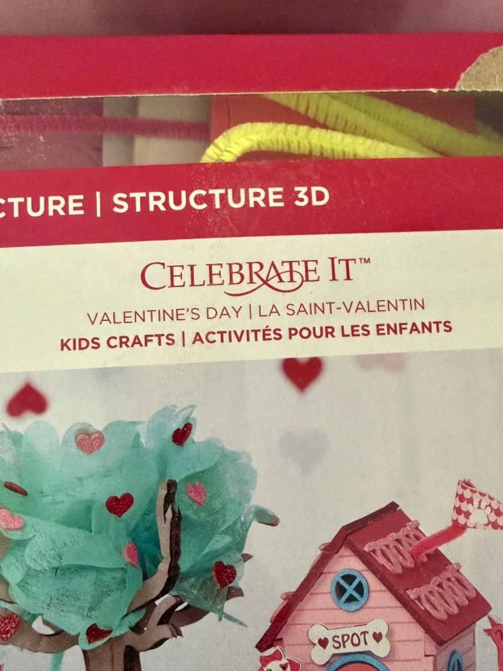 Celebrate It Dog House Scene 3D Foam Craft Kit - New - Picture 9 of 10